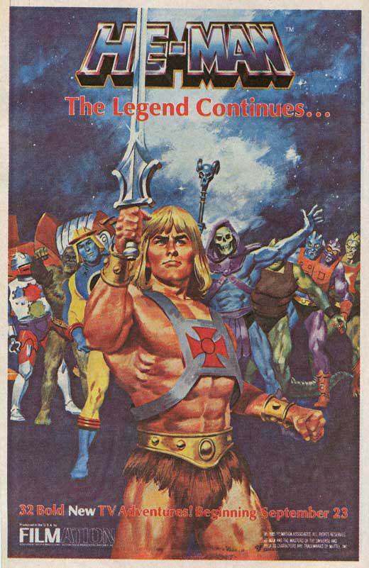 he-man 1983 poster | 80toyshop